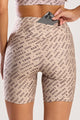 Conjunto Top e Bermuda com Bolso Costas Impulso Marrom