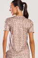 T-Shirt Furadinha Impulso Marrom