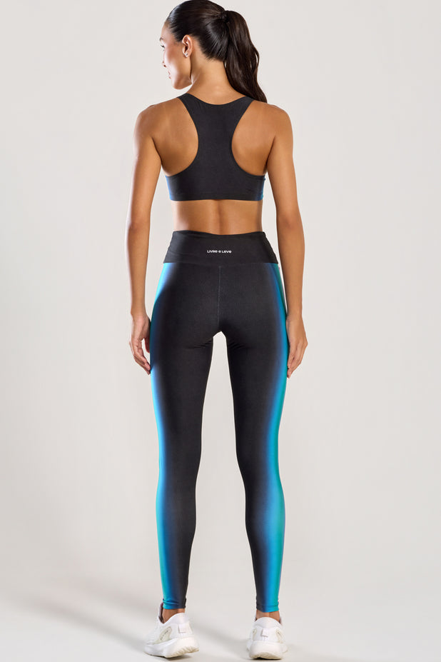 Conjunto Top e Legging Estampado Onix
