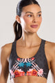 Conjunto Top e Bermuda Estampada Viena