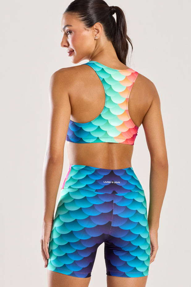 Bermuda Sereia Colorida