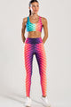 Conjunto Top e Legging Sereia Colorida