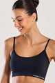 Top Alcinha com Regulagem Seamless Preto