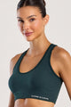 Top Seamless Nadador Verde