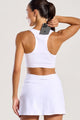 Top com Bolso nas Costas Branco