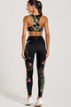 Conjunto Top e Legging Estampada Felicidade