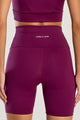 Conjunto Top e Bermuda Anticelulite Roxo