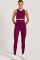 Conjunto Top e Legging Anticelulite Roxo