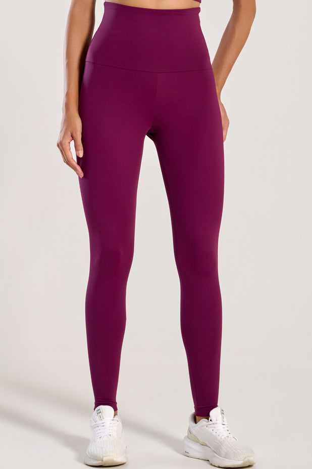 Conjunto Top e Legging Anticelulite Roxo
