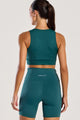 Conjunto Top e Bermuda Anticelulite Verde