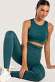 Conjunto Top e Legging Anticelulite Verde