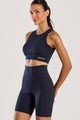 Conjunto Top e Bermuda Anticelulite Preta