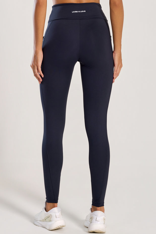 Legging com Bolso Anticelulite Preta
