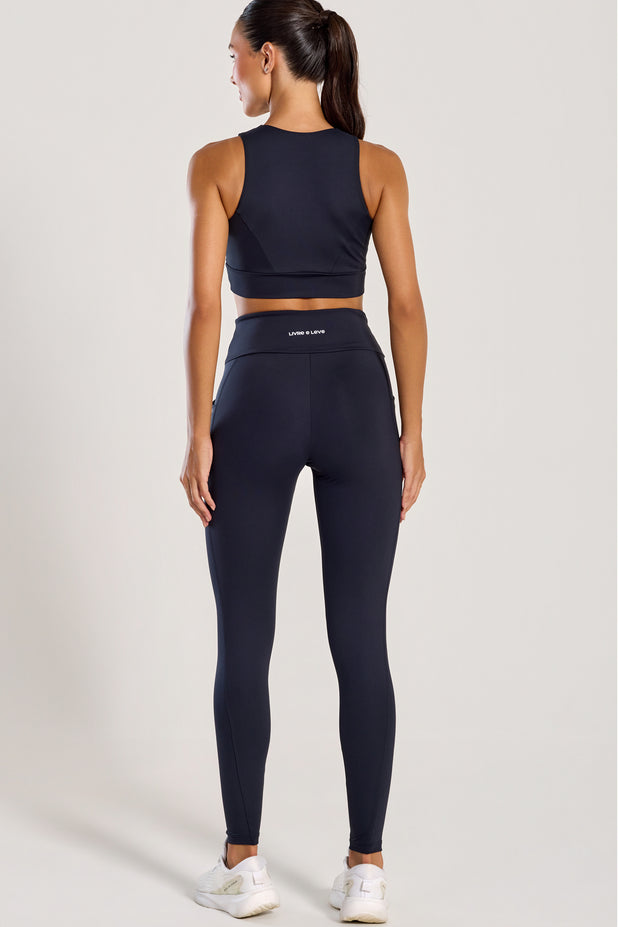 Legging com Bolso Anticelulite Preta