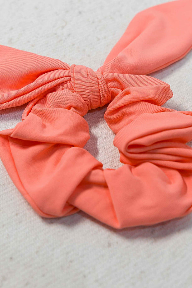 Frufru de Cabelo com Nozinho Coral