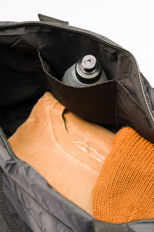Bolsa de Viagem Preta com Divisão