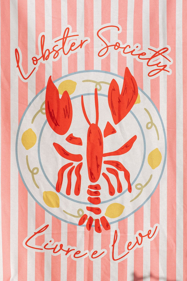 Toalha de Praia Lagosta