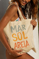 Ecobag Básica Mar, Sol e Areia