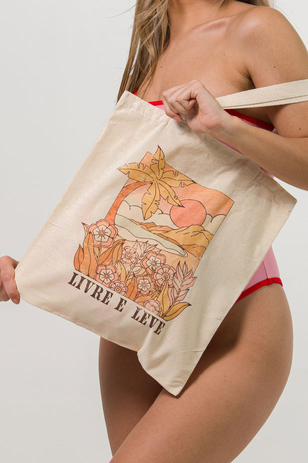 Ecobag Básica Vibe Tropical