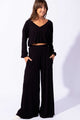 Conjunto Canelado Preto