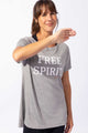 Blusa Alongada com Fenda Mescla Free Spirit