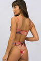 Biquíni Top Quadrado e Hot Pants com Cós Paradise