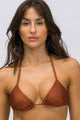 Top Cortininha com Bojo Brown