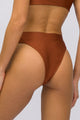 Calcinha Hot Pants Com Cós Brown