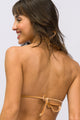 Top Cortininha Veludo Mocha