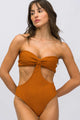 Body Plush Canelado Mostarda