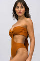 Body Plush Canelado Mostarda