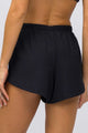 Short Plush Canelado Preto