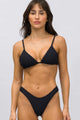 Top Bojo Fixo Preto Plush Canelado