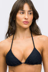 Top Cortininha Preto