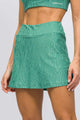 Short Saia Texturizado Verde