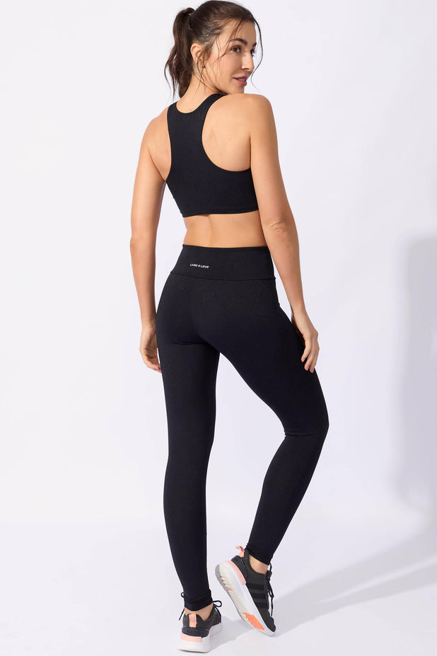 Legging Texturizada Preta