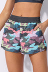 Short com Bolso e Fenda Army