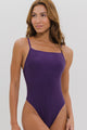 Maiô Reto com Alças Cruzadas Roxo