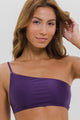 Top Ombro Só de Alcinha Roxo
