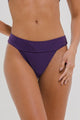 Calcinha Biquíni com Cós Roxa