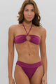 Calcinha Biquíni com Cós Rosa