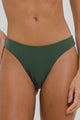 Biquíni Top com Nó e Calcinha Básica Verde