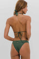 Calcinha Biquíni com Cós Verde