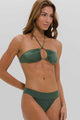 Calcinha Biquíni com Cós Verde