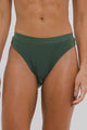 Calcinha Biquíni Hot Pants com Cós Verde