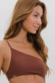 Top Ombro Só de Alcinha Cappuccino