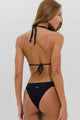 Biquíni Cortinão e Calcinha com Cós Preto