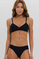 Biquíni Transpassado e Calcinha Bombom Preto