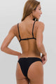 Top Biquíni Nó com Bojo Preto