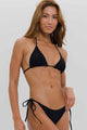 Calcinha Biquíni Amarrar Preta